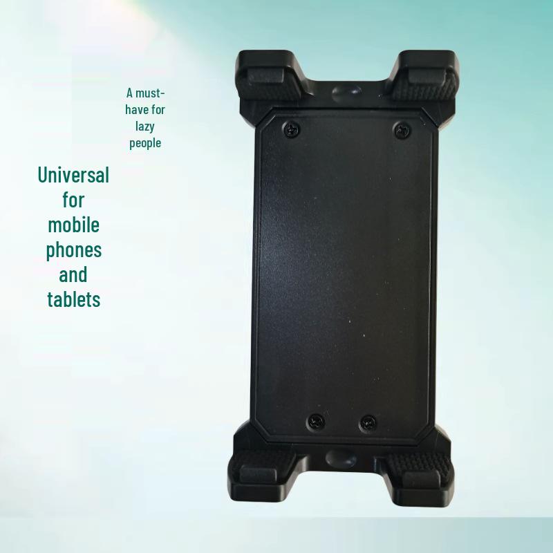 Multifunctional Large Tablet and Phone Holder with Rotating Double Ball Head for iPad Pro and Live Streaming