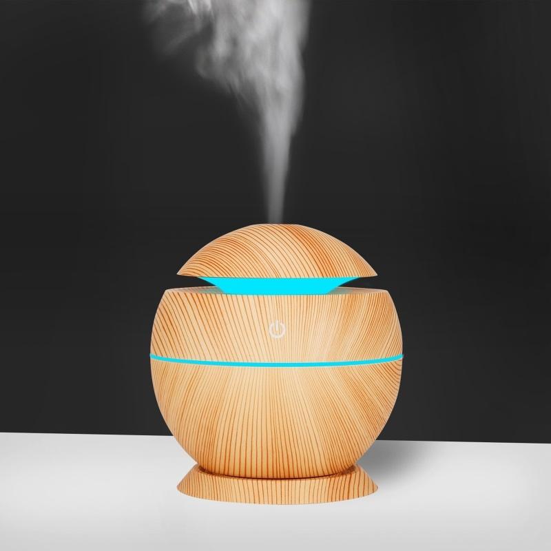 USB Humidifier 7 Color LED Lights Oil Aroma Diffuser Cool Mist Maker Night Light For Home Office