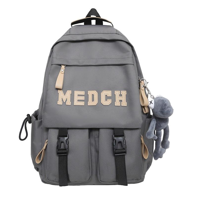 Ghiozdan pentru elevi ghiozdan de mare capacitate pentru liceu rucsac cu scrisori dama