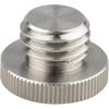 CAMVATE 1/4"-20 to 5/8"-11 Threaded Screw Adapter for Tripod Laser Level Bosch Adapter(Stainless Steel 304) - 1468