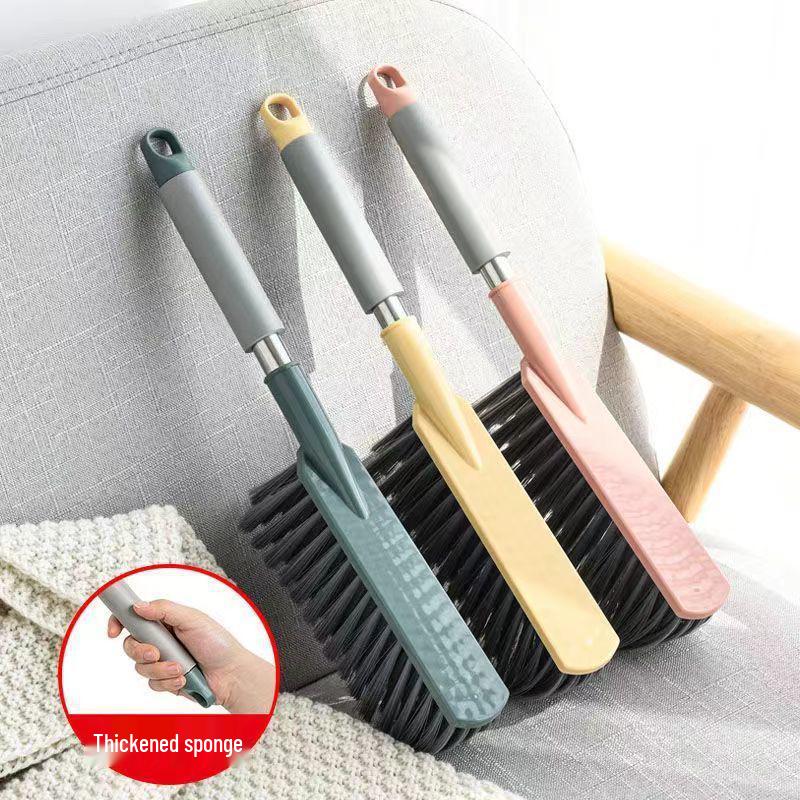 Long Handle Soft Bristle Broom for Household, Bed, and Sofa Cleaning