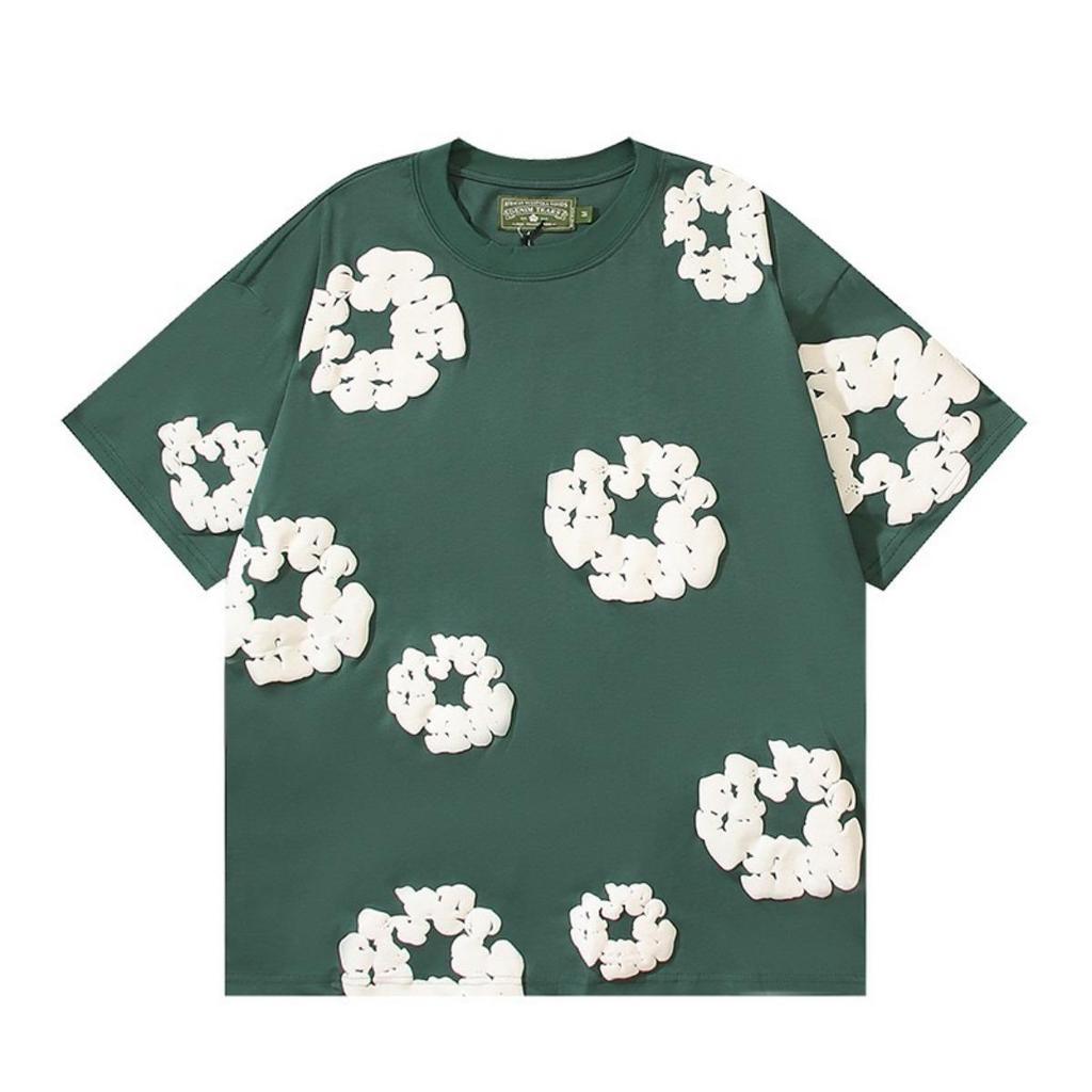 RogueWave Amerikanische Mode Streetwear Y2K Kurzärmeliges Bequemes Lässiges Oberteil
