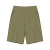 Sommer 2026 High Waist Baumwoll-Leinen Lässige Lockere Shorts mit Taschen