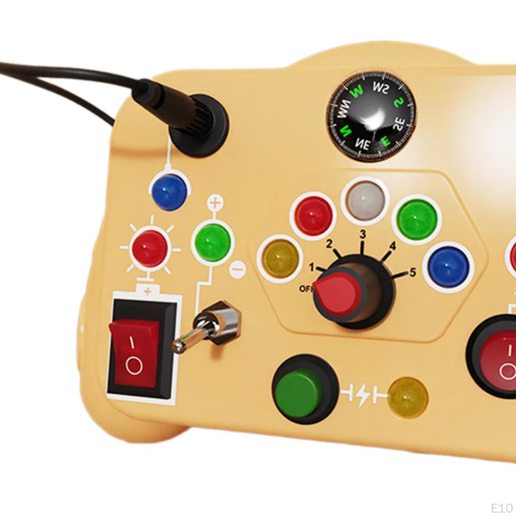 Illuminated Activity Board for Kids - Educational Tool Developing Fine Motor Skills