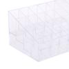 Klar Acryl 24 Grid Make-Up Organizer Lagerung Box Lippenstift Nagellack Display