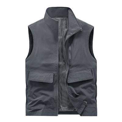 New Spring and Summer Vest Men's Casual Jacket Fashion