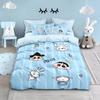 Catoon Cute Crayon ShinChans Duvet Cover Set Bedding Set Bedroom Decoration 2/3piece set Youth Kids Girl Boys Gift