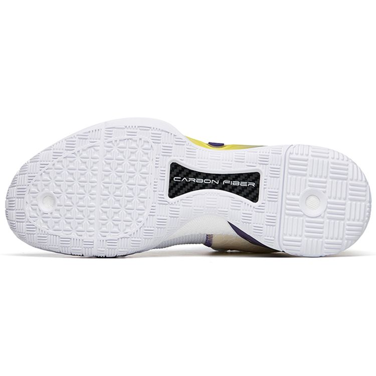 Anta Light Crazy Pro Nitrogen Technology Non-Slip Wear-Resistant Low-Top Basketball Shoes Men Basketball Shoes Purple 112221607-2