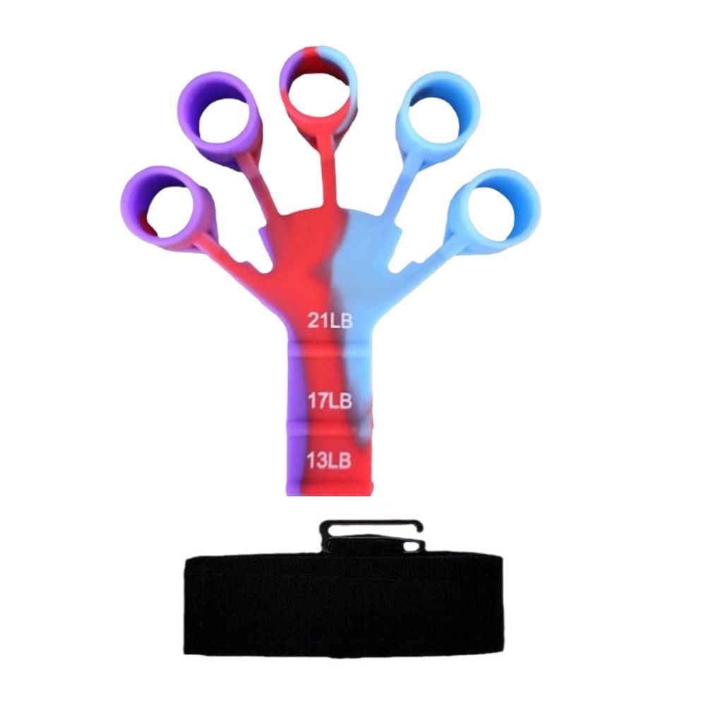 

Силиконовая ручка для тренировок и упражнений, упражнения для пальцев, носилки, укрепитель для рук, тренажер для артрита, щетка для рук, расширительные ручки розовый