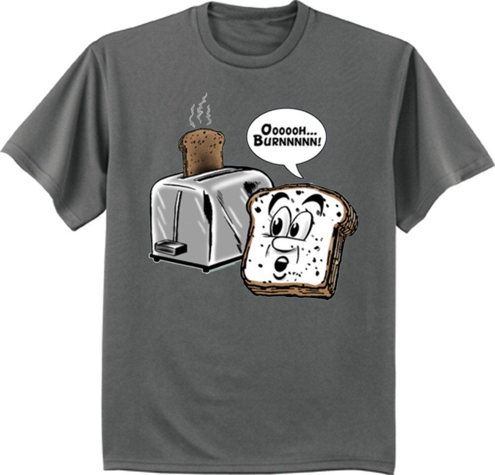 Getoastetes Brot T-Shirt Sommer Trainingsanzug Herren Rundhals Pullover Kurzarm Oberteil Harajuku Baumwolle Sweatshirt Lässige Streetwear