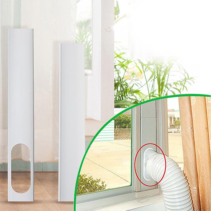 Condizionatore d'Aria Portatile Kit Finestra Kit Sfiato Finestra Condizionatore Universale Sigillo Scorrevole Regolabile Connettore Tubo Sfiato