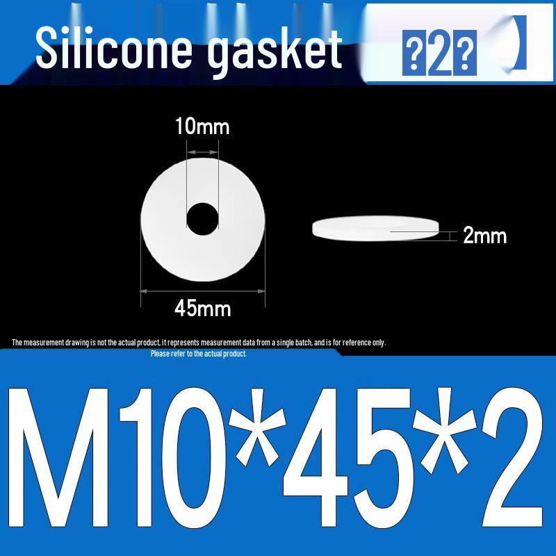Silicone High-Temp Waterproof Gasket & Shock Absorbing Seal Pad
