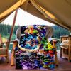1PC Dragon Ball Heroes Outdoor Flannel Throw Blanket - HD Printed Lightweight Soft Warm All-Season Blanket for Sofa, Bed, Travel, Camping 092