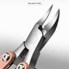 Toenail Clipper for Ingrown or Thick Toenails Stainless Steel Fingernail Clipper