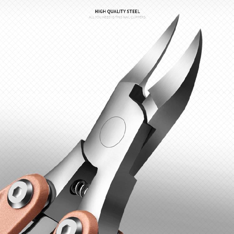 Toenail Clipper for Ingrown or Thick Toenails Stainless Steel Fingernail Clipper