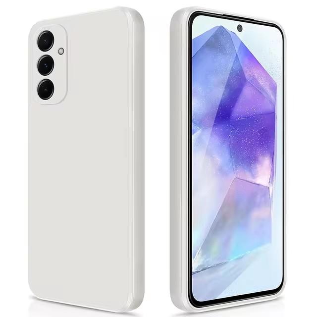 Funda For Samsung A55 5G Case For Samsung Galaxy A55 A54  A 55 5G Cover Funda TPU Cases Shockproof Liquid Silicone Soft Cover