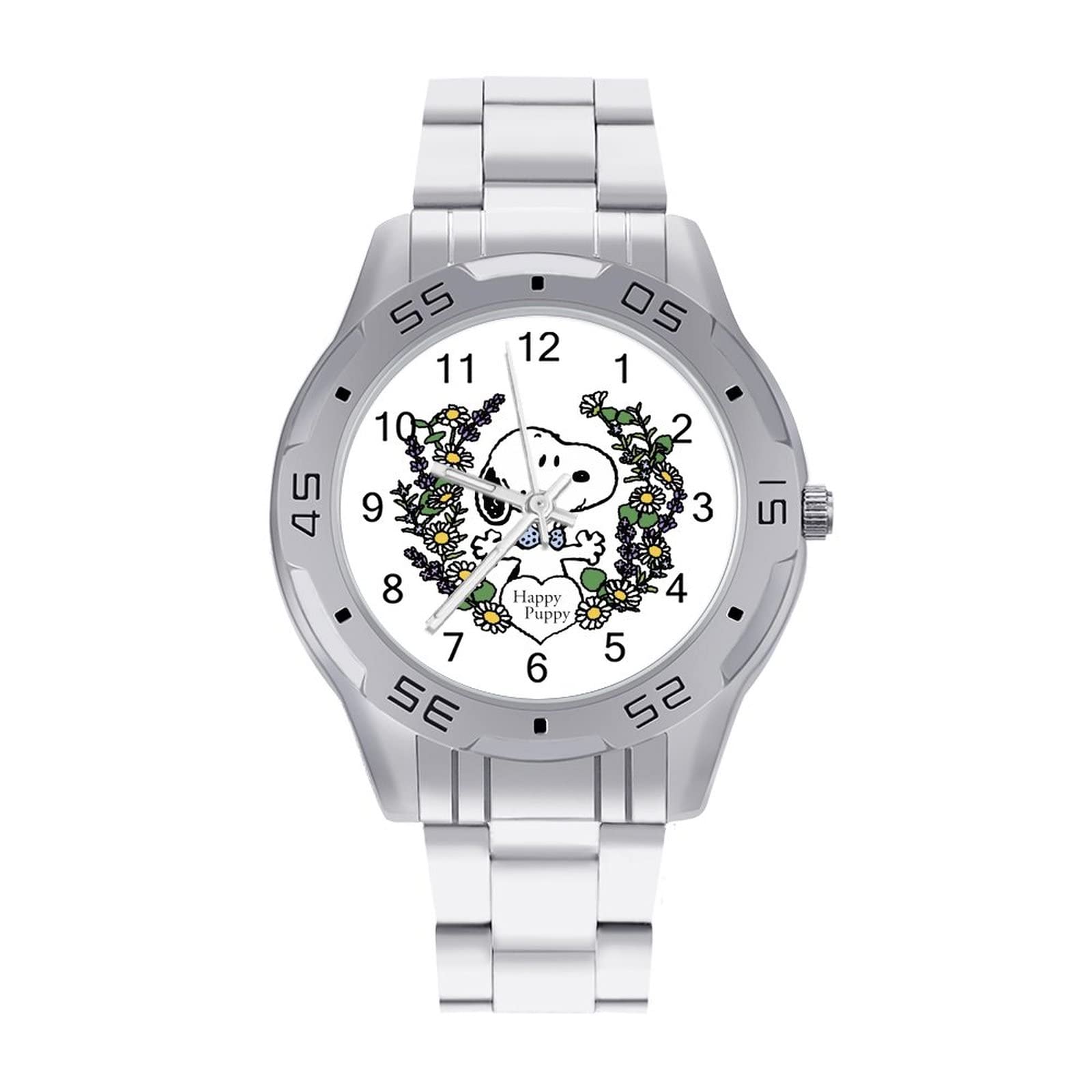 

Часы Business Alloy Snoopy мужские и женские 41 мм из нержавеющей стали