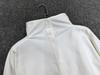 Longmei Women's High Neck Long Sleeve Top - Early Spring 2026 VKC Style, Simple Commute, Half-Open Collar Shirt