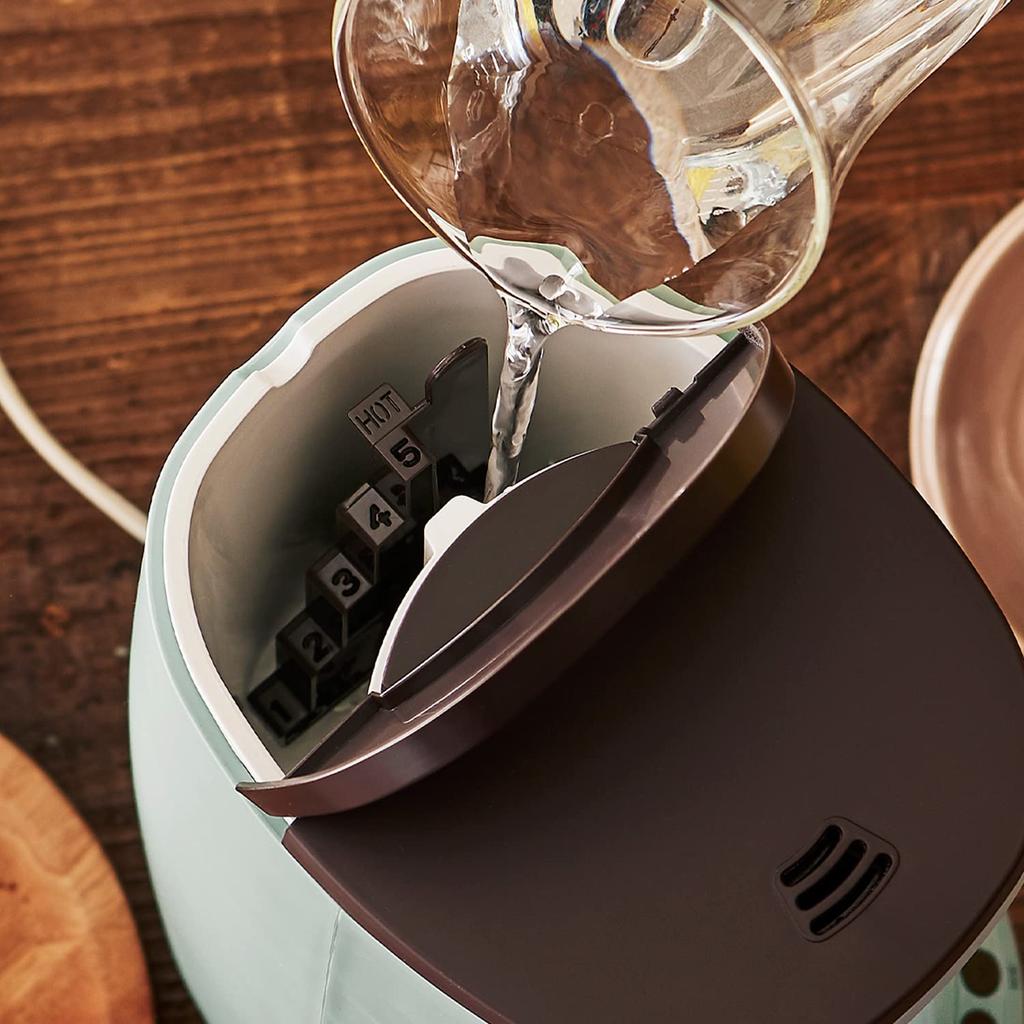 Toffy Hot Ice Hand Drip Coffee Rotating Steaming Retro Pale K-CM10 & Maker, Drip, Function, Insulated, Design, Aqua, K-CM10-PA