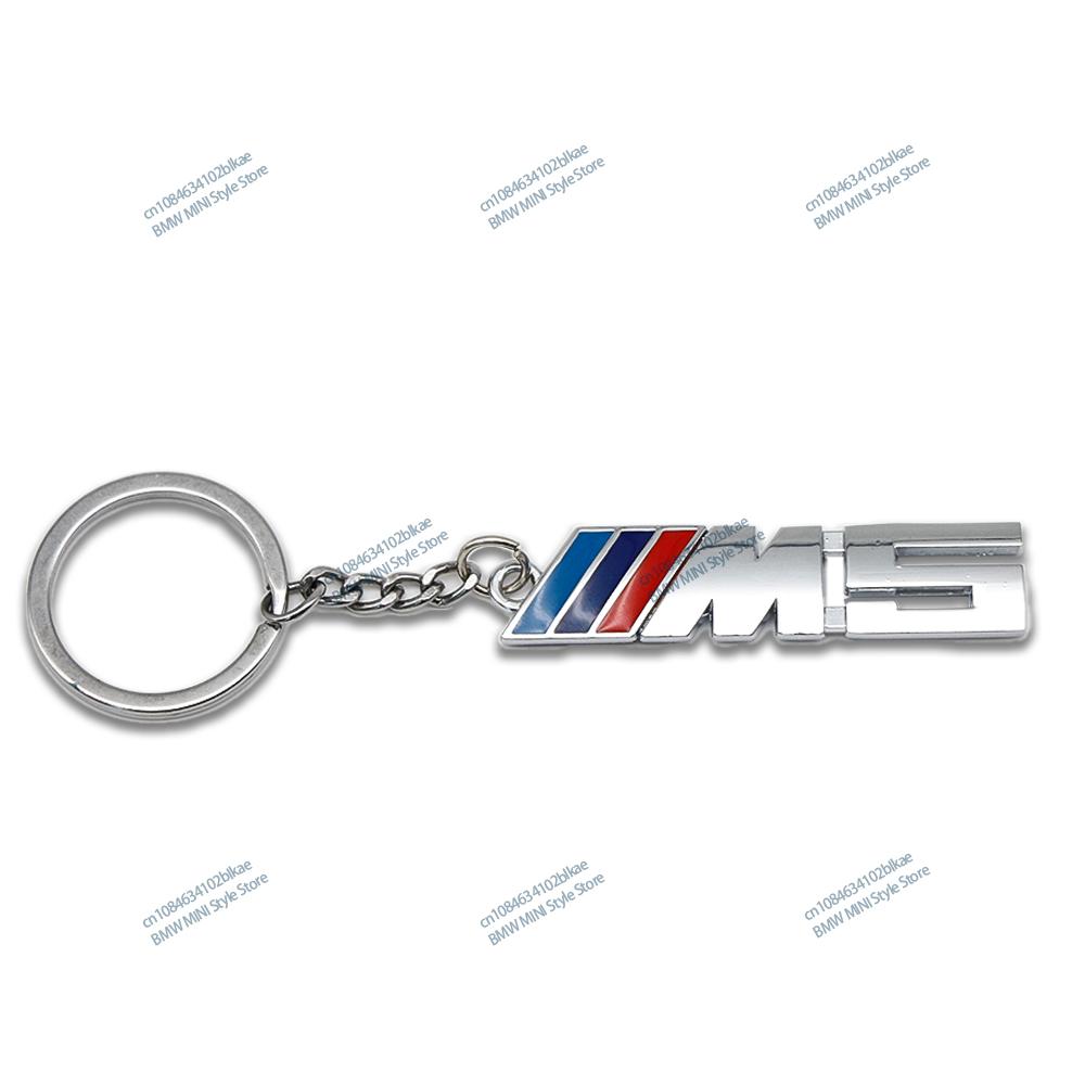 MWPF4 3D Metal Car Keychain For BMW M Logo X1 X2 X3 Key Rings Buckle X4 X5 X6 F48 G80 Key Holder E84 E83 G01 G11 G07 G86 Accessories