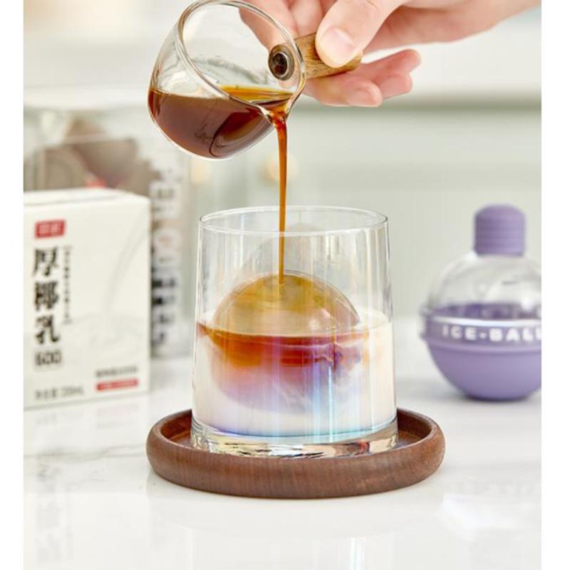 Silicone Spherical Ice Ball Mold Light Bulb Shape Easy Release Home Ice Maker For Whisky Cocktails