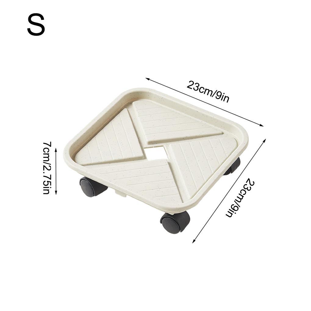 Kwadratowa Paleta Podstawka pod Doniczkę Stojak na Doniczkę Wewnętrzny Zewnętrzny Balkon Doniczka Bonsai Spodek Taca do Zbierania Wody Artykuły Ogrodnicze