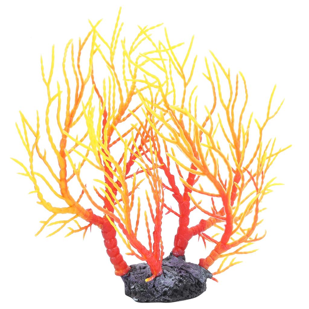 Künstlicher Korallenbaum Kunststoff Simulation Wasserpflanze Aquarium Fischbecken Dekoration Ornament