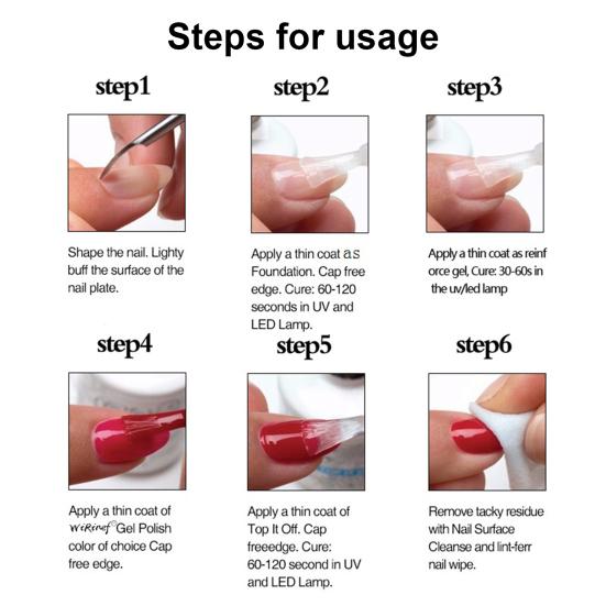 8ml Nail Polish Long Lasting Easy Removal Color Gradient Base Top Coat Gel Nail Polish for Professional