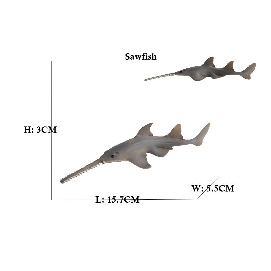 Endangered Marine Animals Figurines Killer Shark Orca Beluga Whale Dolphin Seal Model Action Figure Toy Conservation Awareness