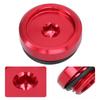 Oil Filler Cover Screw Motorbike Accessory Upgrade Parts Fit for YZFR6S 20062010(Red )