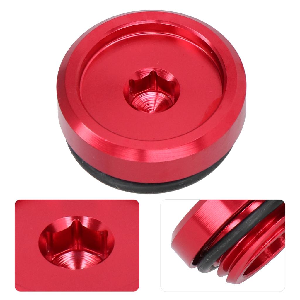 Oil Filler Cover Screw Motorbike Accessory Upgrade Parts Fit for YZFR6S 20062010(Red )