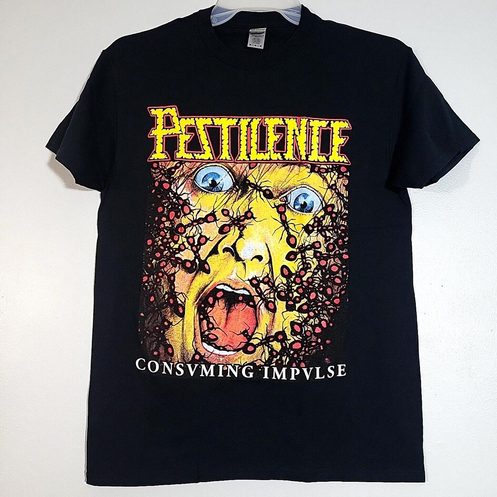 PESTILENCE Consuming Impulse XL T-Shirt Black Mens S