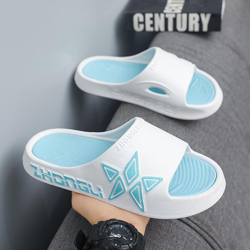 Slippers male students wear thick-soled sandals in summer men's non-slip and wear-resistant outdoor sports beach going out