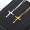 Classic 316L Stainless Steel Pendant Necklaces For Women Men High Quality 18K Gold Plating Non Fading Church Metal Necklace