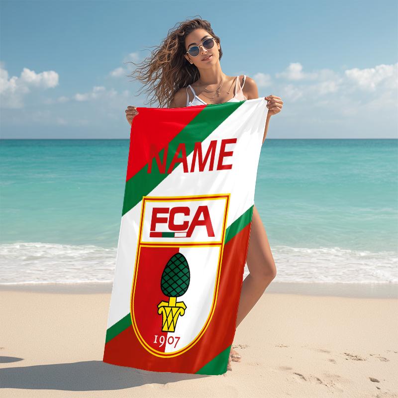 Personalized Portugal's National Emblem Beach Towel Microfiber Beach Towel Thin Absorbent for Beach Swimming Yoga Bath Sports. 0910170