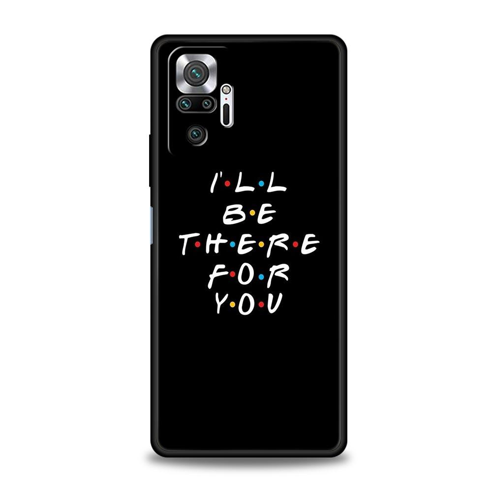 

Phone Case Cover for Redmi 14C 10C Note 15 14 13 12 10 11 Pro Plus K40 5G Soft TPU Shockproof Fundas Shell Friends TV Capa Coque Note 11 Pro