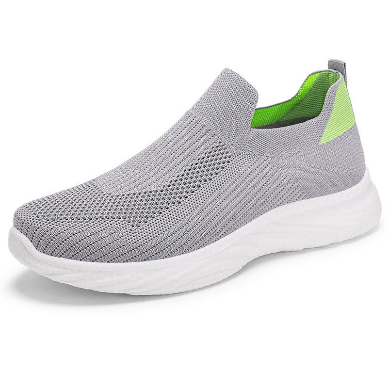 Shoes men's summer new casual breathable single shoes old Beijing cloth shoes men's 2025 soft-soled sports socks shoes