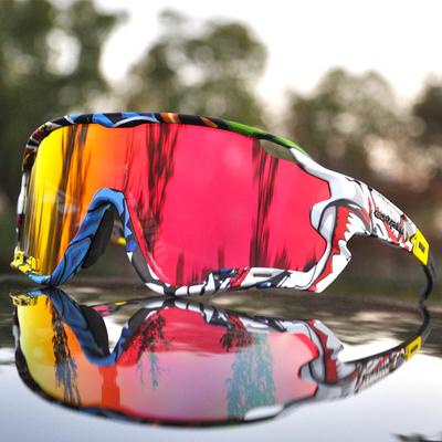 ACEXPNM Polarized Mountain Bike Cycling Glasses Outdoor Sports Cycling Goggles UV400 4 Lens Cycling Eyewear Men Women Sunglasses  Cycling Eyewear|
