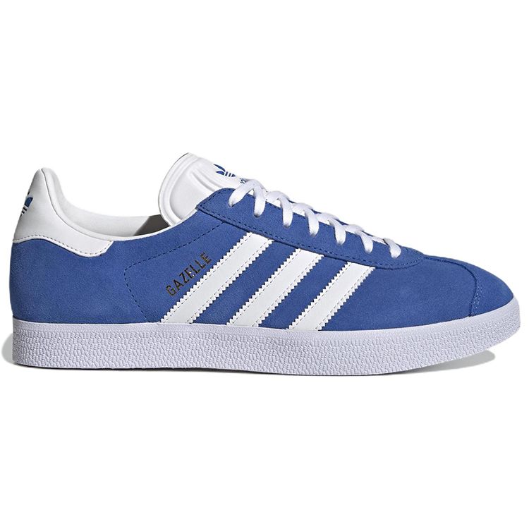 Adidas Gazelle Blue White Unisex Sneakers Cloud-White Gold-Metallic GX2207