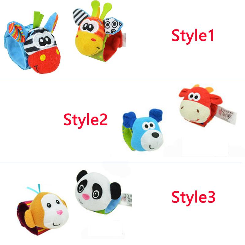 VIP Links Sozzy Baby Socks Wrist Rattle And Foot Socks 0~3 Months Cartoon Newborn Children Gift For Girl/Boy Kids Baby Socks