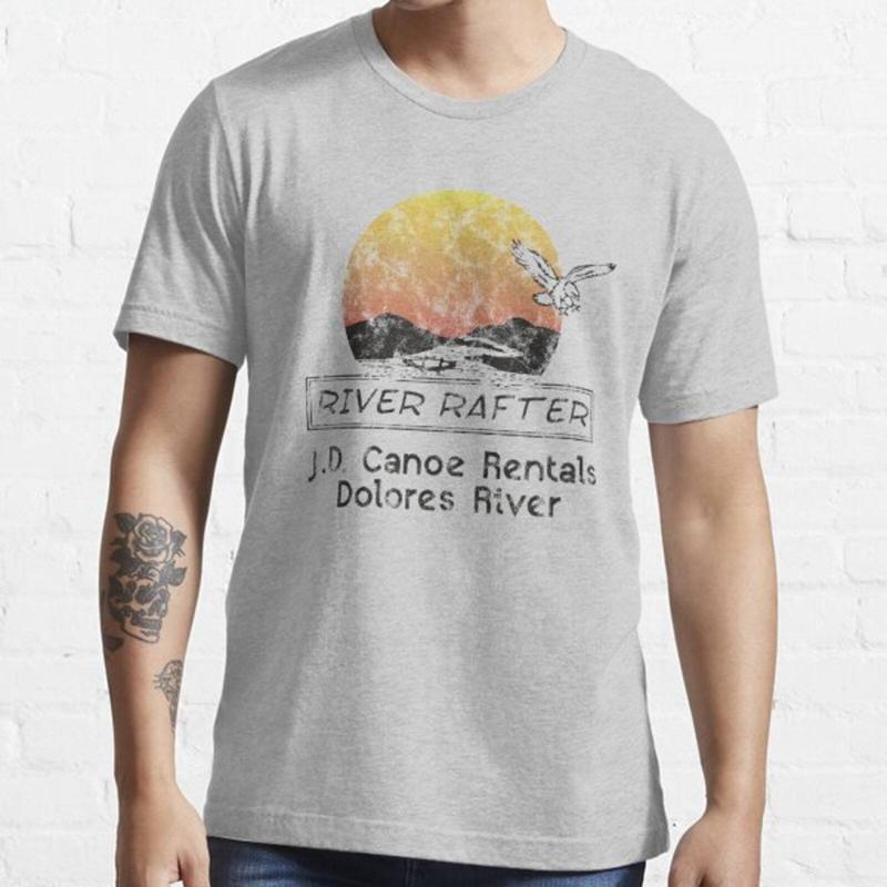 Dolores River Canoe Rentals Rafter Distressed Essential T Shirt Sweatsh S