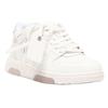 OFF WHITE Out Of Office Ooo Low Tops White Strass Arrow OMIA189F22LEA0090101