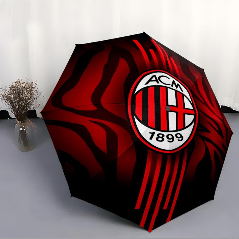 1pc A-AC Milan Umbrella, Sun Protection, And UV Shielding. It Has Eight Sturdy Ribs for Outdoor Use And Perfect As a Holiday Gift
