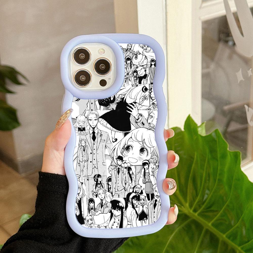 

Чехлы для телефонов Ae98 SPY×FAMILY с рисунком в виде аниме для Samsung S24 Plus S23 Ultra A14 A55 A06 Honor X9b Motorola OnePlus Big Wave TPU задняя крышка OnePlus Nord CE 3 Lite