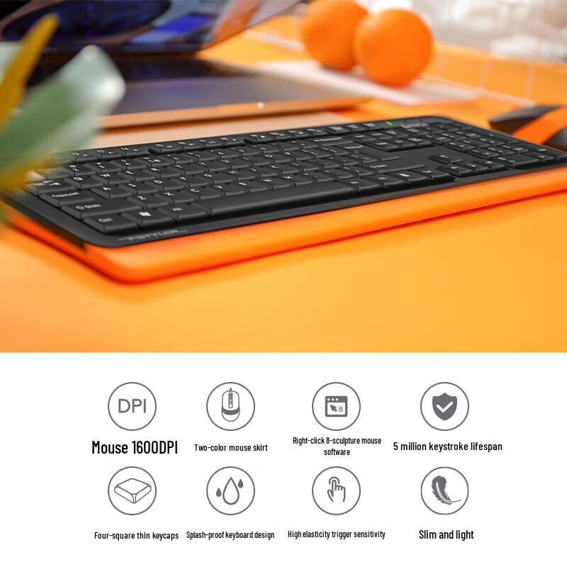 A4Tech FK10 Wired Membrane Office Keyboard