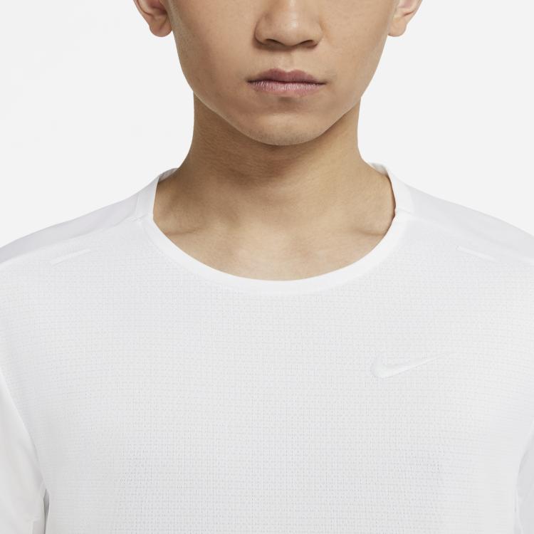 Nike Dri Fit Rise 365 T Shirt Men's White CZ9185-100