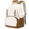 Multiple Pockets Student Backpack Korean Style Shoulders Bag Fashion Student School Bag  Girls