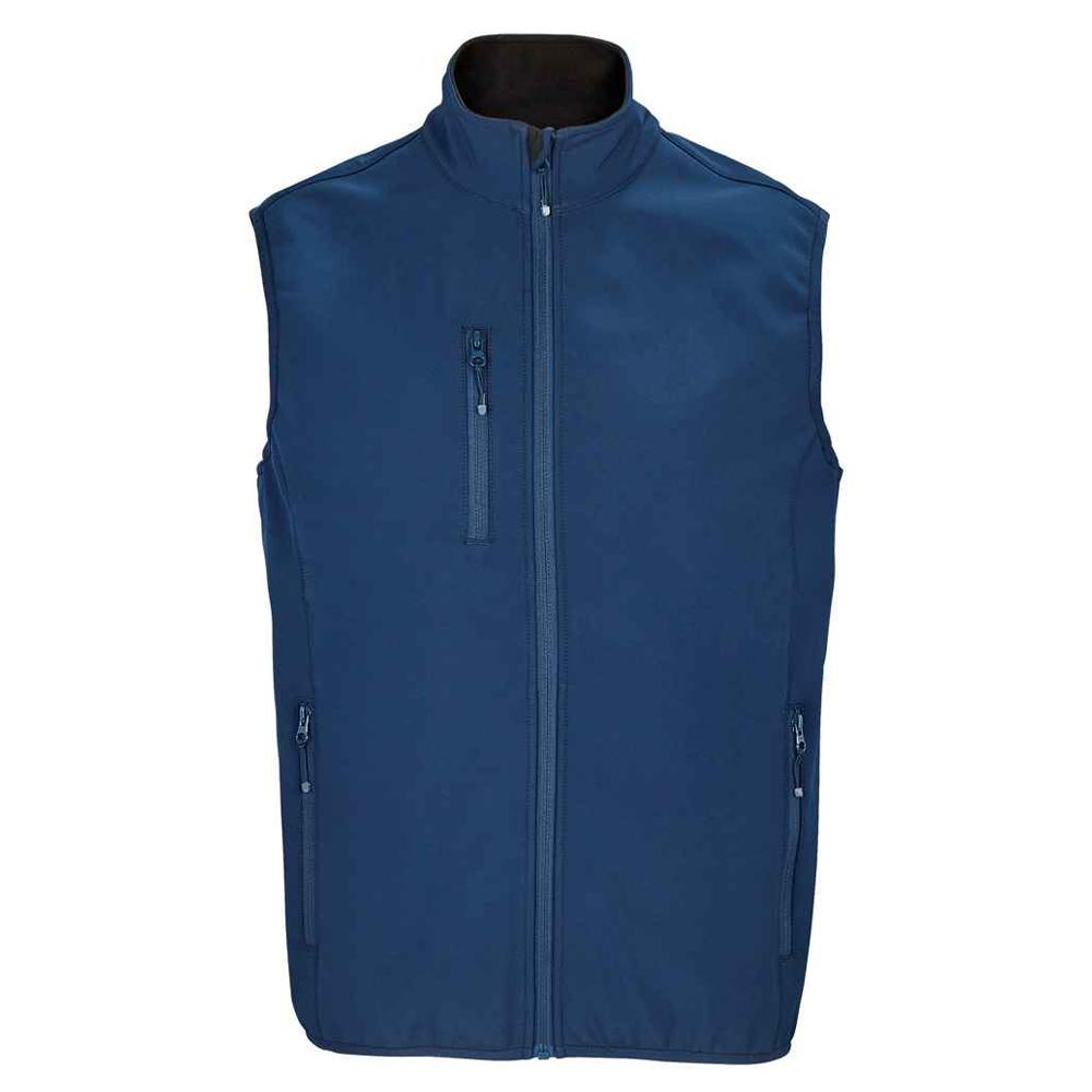 SOLS Mens Falcon Softshell Zipped Body Warmer