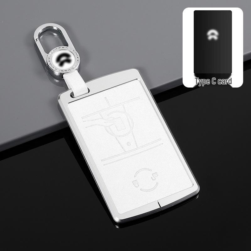 NIO ES6/ET7/ES8/ES7/EC6 Car Key Case - 2022 Model, Protective Shell with Buckle