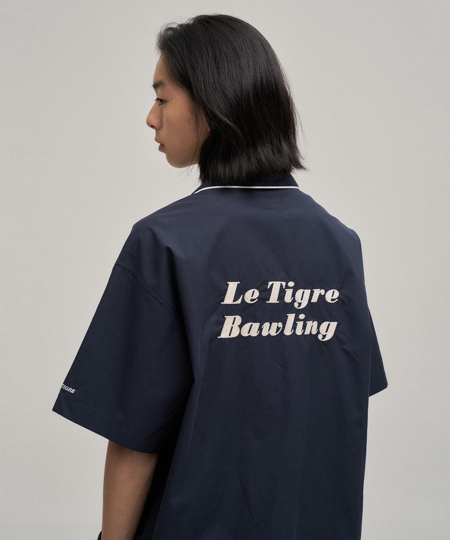 Le Tigre Tencel Pajamas Shirt (Navy) Navy/M